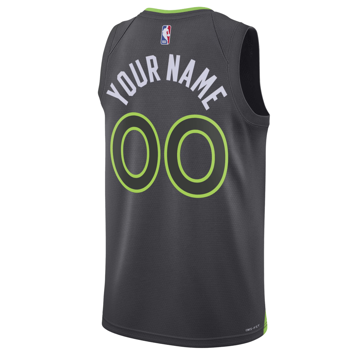 Personalized Minnesota Timberwolves Charcoal Statement Jersey - Elite Zone Sports