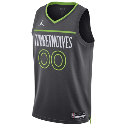 Personalized Minnesota Timberwolves Charcoal Statement Jersey - Elite Zone Sports