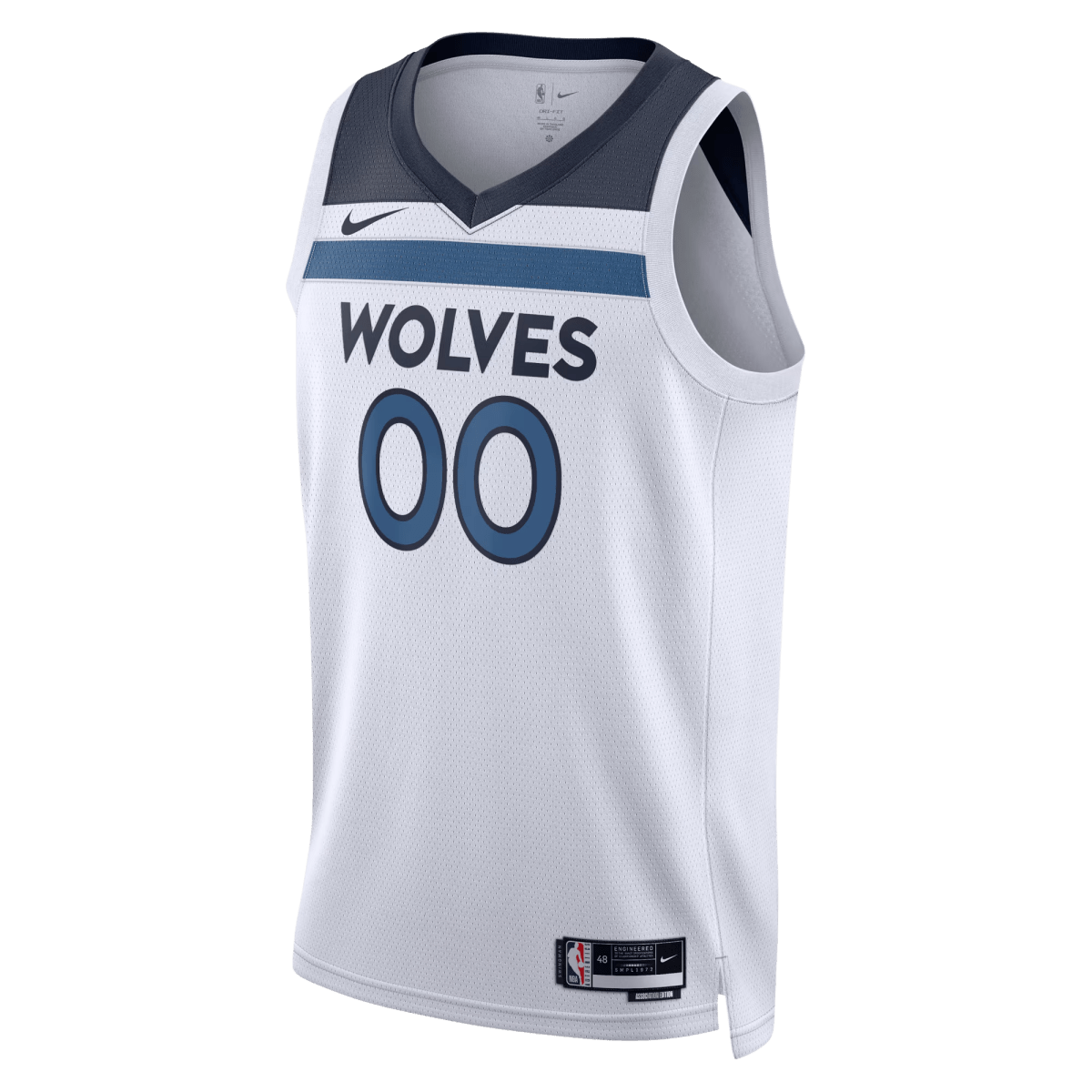 Personalized Minnesota Timberwolves White Association Jersey - Elite Zone Sports