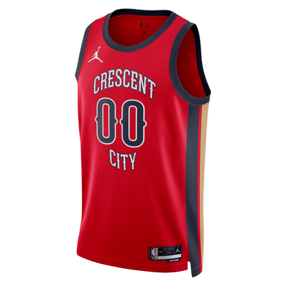Personalized New Orleans Pelicans Red Statement Jersey - Elite Zone Sports