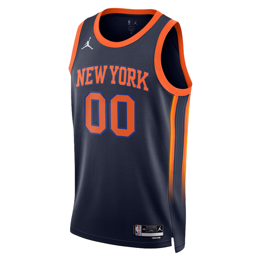 Personalized New York Knicks Navy Statement Jersey - Elite Zone Sports
