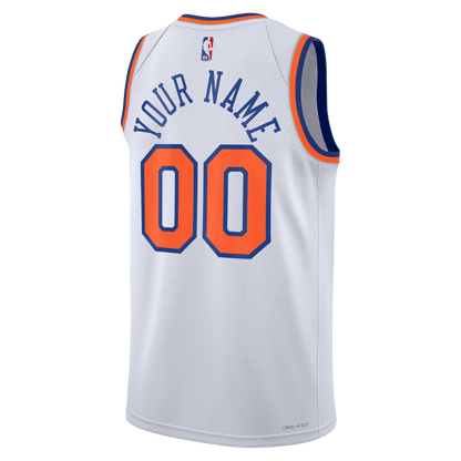 Personalized New York Knicks White Association Jersey - Elite Zone Sports