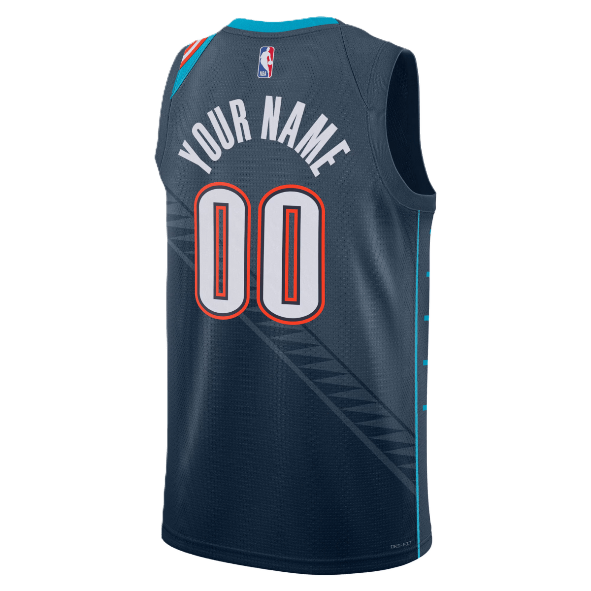 Personalized Oklahoma City Thunder Navy 2025/26 City Edition Jersey - Elite Zone Sports