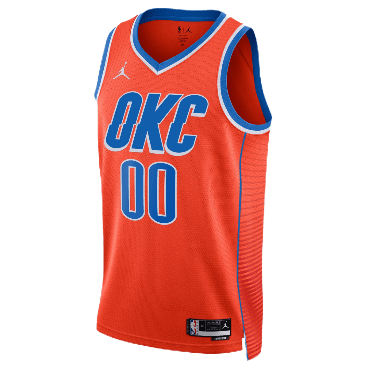 Personalized Oklahoma City Thunder Orange Statement Jersey - Elite Zone Sports