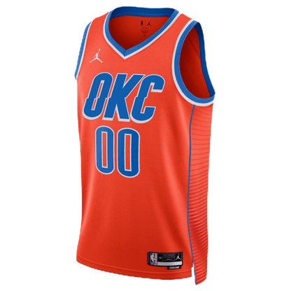 Personalized Oklahoma City Thunder Orange Statement Jersey - Elite Zone Sports