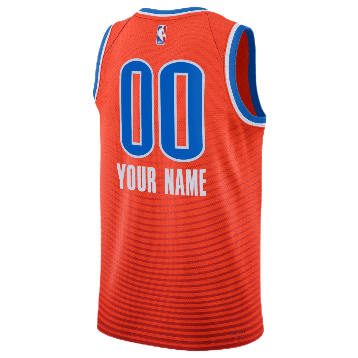Personalized Oklahoma City Thunder Orange Statement Jersey - Elite Zone Sports