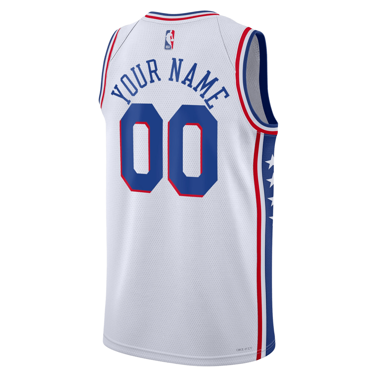 Personalized Philadelphia 76ers White Association Jersey - Elite Zone Sports