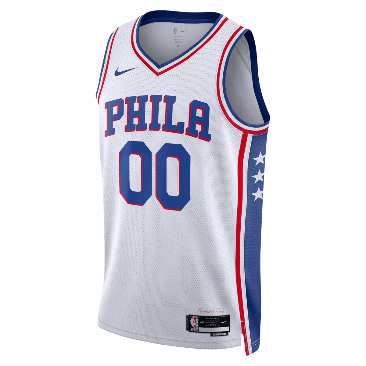 Personalized Philadelphia 76ers White Association Jersey - Elite Zone Sports