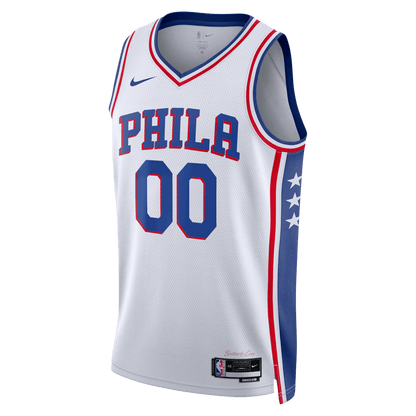 Personalized Philadelphia 76ers White Association Jersey - Elite Zone Sports