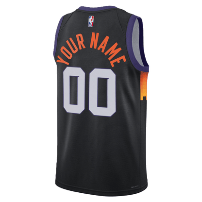 Personalized Phoenix Suns Black 2025/26 City Edition Jersey - Elite Zone Sports