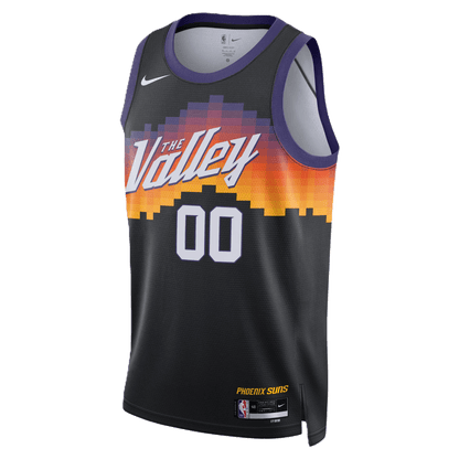 Personalized Phoenix Suns Black 2025/26 City Edition Jersey - Elite Zone Sports