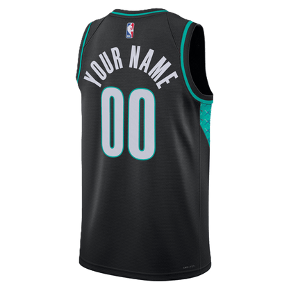Personalized Portland Trail Blazers Black 2025/26 City Edition Jersey - Elite Zone Sports