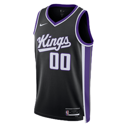 Personalized Sacramento Kings Black Icon Jersey - Elite Zone Sports