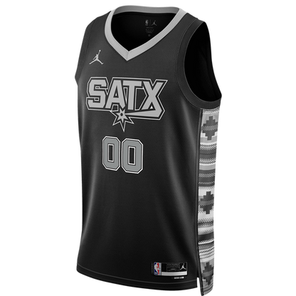 Personalized San Antonio Spurs Black Statement Jersey - Elite Zone Sports