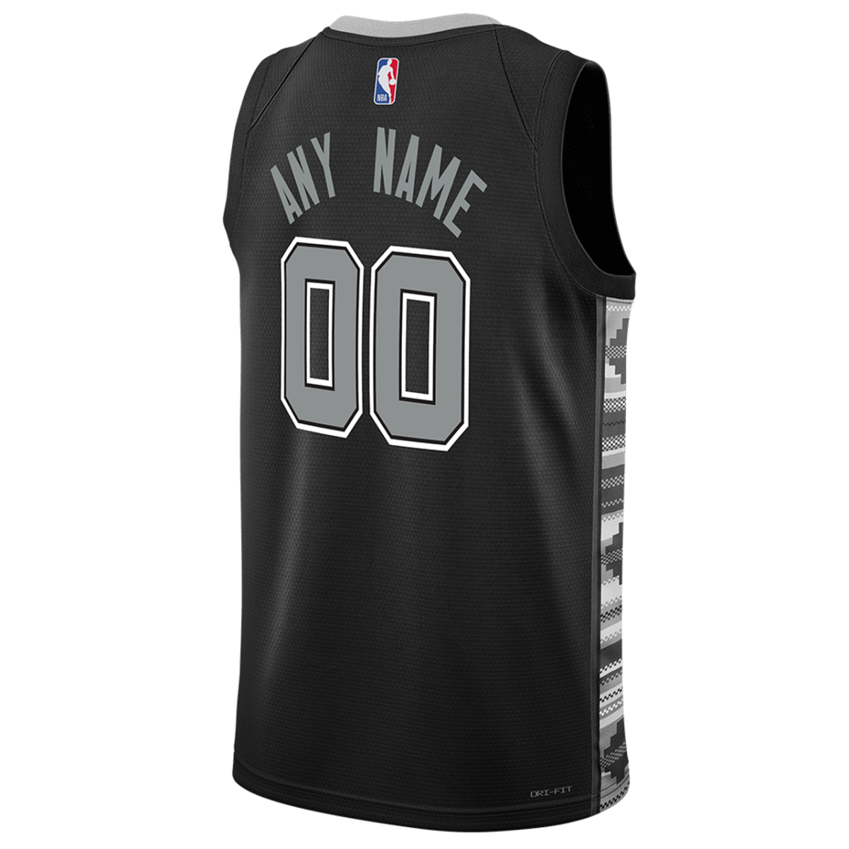 Personalized San Antonio Spurs Black Statement Jersey - Elite Zone Sports
