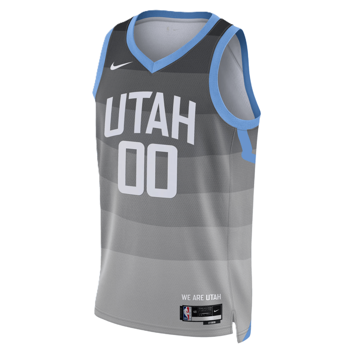 Personalized Utah Jazz Gray 2025/26 City Edition Jersey - Elite Zone Sports