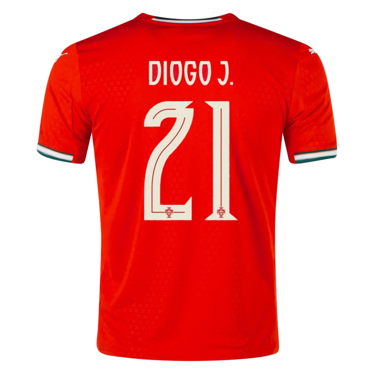 Portugal 2025 Home Jersey Diogo Jota 21 - Elite Zone Sports