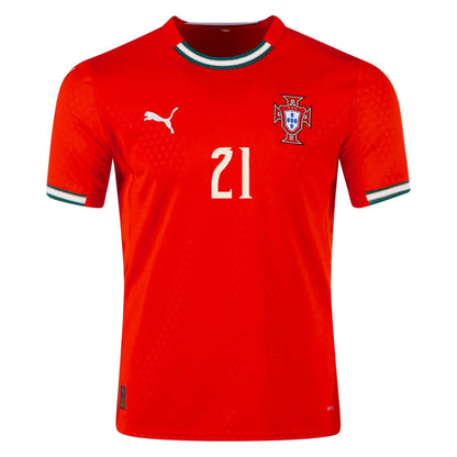 Portugal 2025 Home Jersey Diogo Jota 21 - Elite Zone Sports