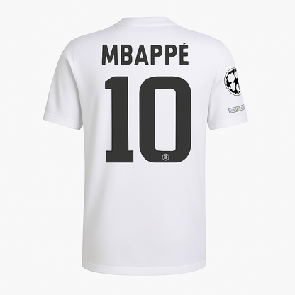 Real Madrid 25/26 Home Jersey Kylian Mbappe 10 (White) - Elite Zone Sports