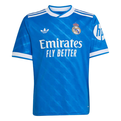 Real Madrid 25/26 Third Jersey Federico Valverde #8 (Blue) – Elite Real Madrid 25/26 Third Jersey Federico Valverde #8 (Blue) – Elite