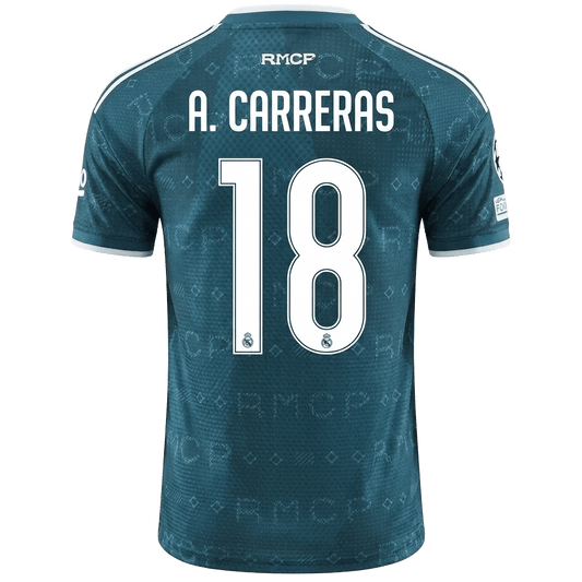 Real Madrid 26/27 Away Jersey Álvaro Carreras 18 - Elite Zone Sports