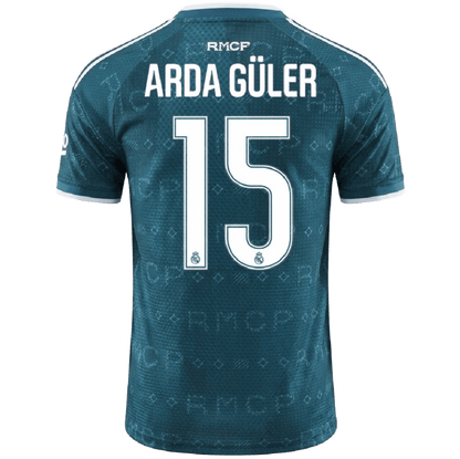 Real Madrid 26/27 Away Jersey Arda Güler 15 - Elite Zone Sports