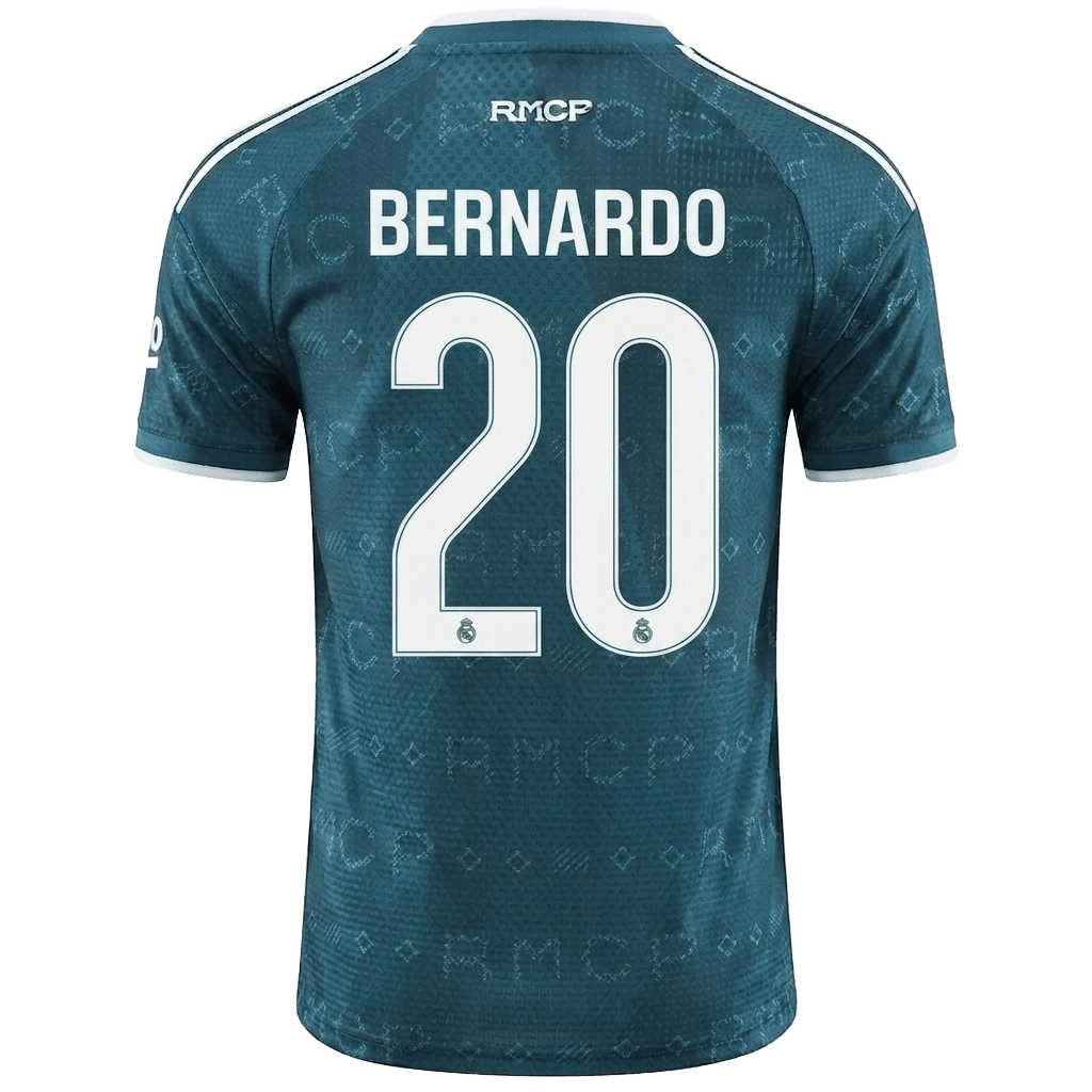 Real Madrid 26/27 Away Jersey Bernardo Silva 20 - Elite Zone Sports