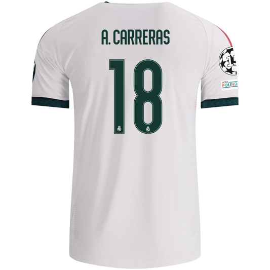 Real Madrid 26/27 Home Jersey Álvaro Carreras 18 - Elite Zone Sports