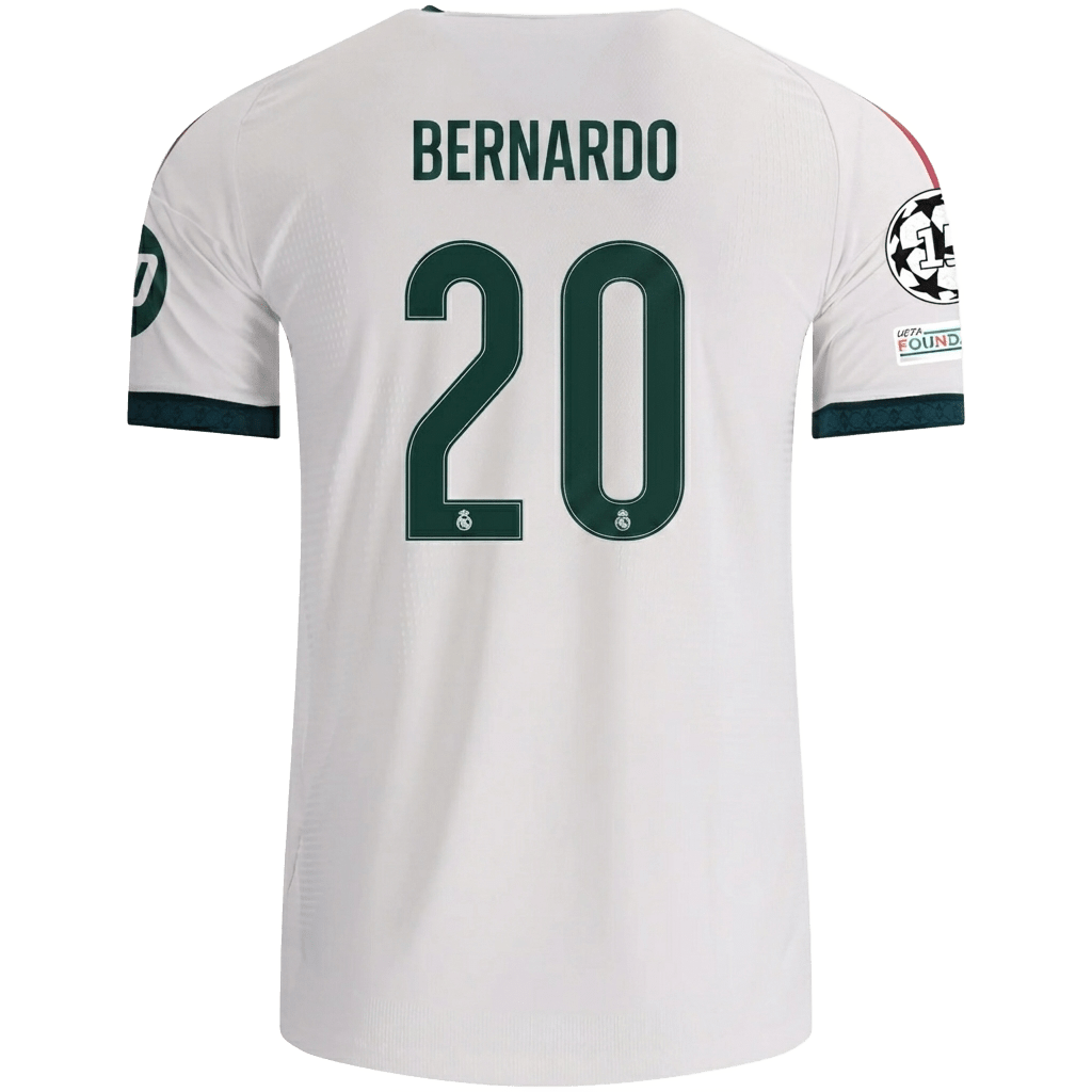 Real Madrid 26/27 Home Jersey Bernardo Silva 20 - Elite Zone Sports
