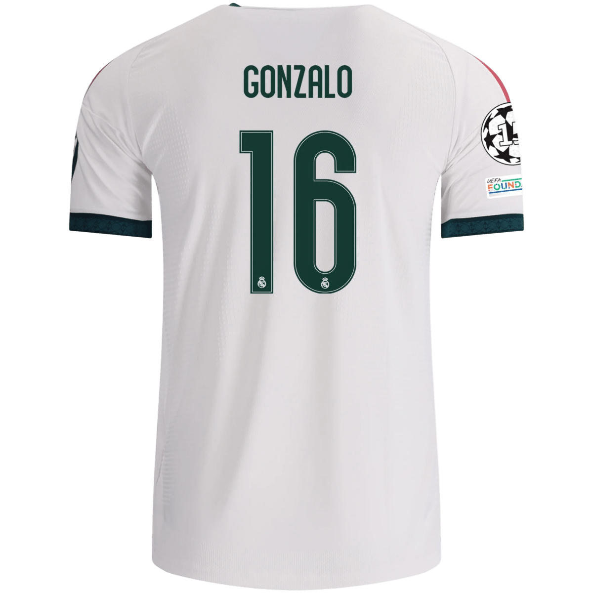 Real Madrid 26/27 Home Jersey Gonzalo García 16 - Elite Zone Sports