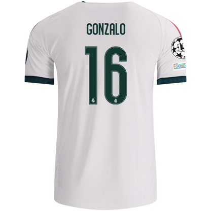 Real Madrid 26/27 Home Jersey Gonzalo García 16 - Elite Zone Sports