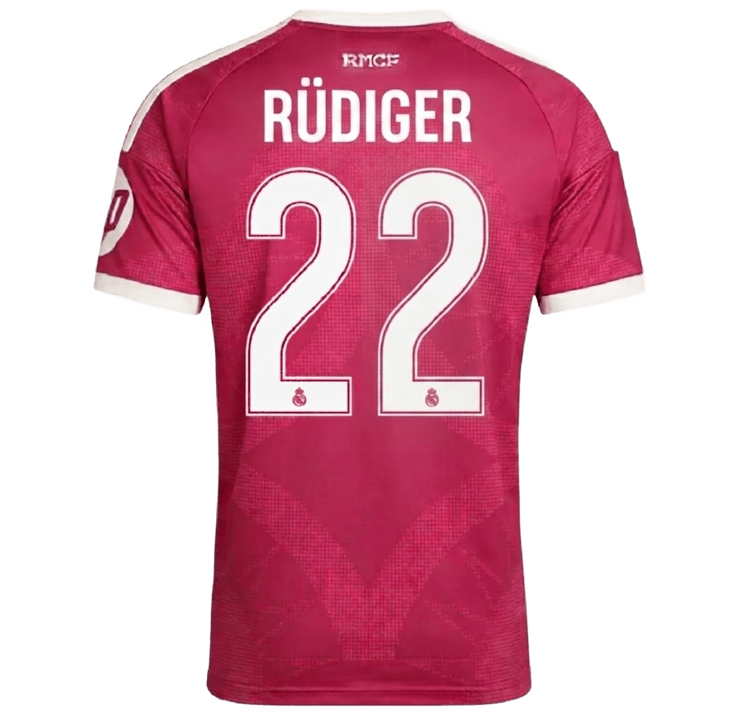 Real Madrid 26/27 Third Jersey Antonio Rüdiger 22 - Elite Zone Sports