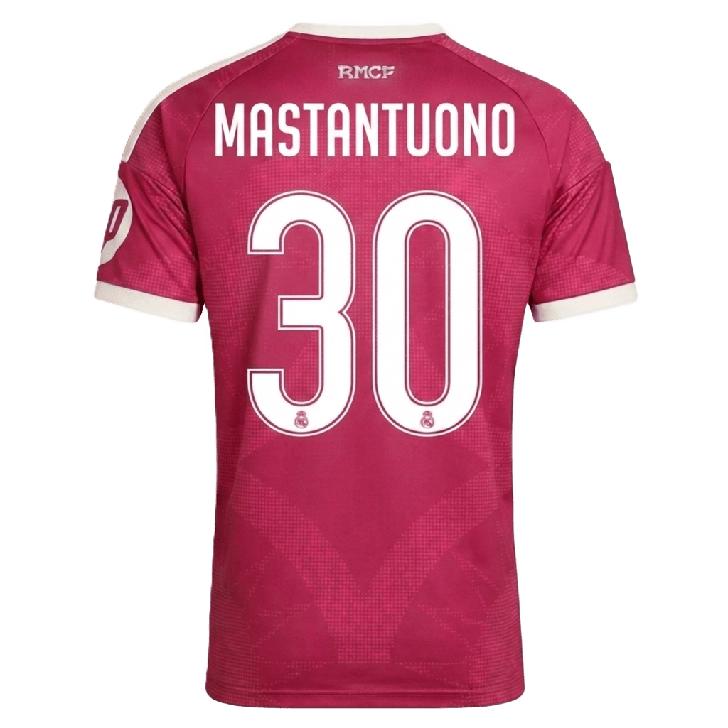 Real Madrid 26/27 Third Jersey Mastantuono 30 - Elite Zone Sports