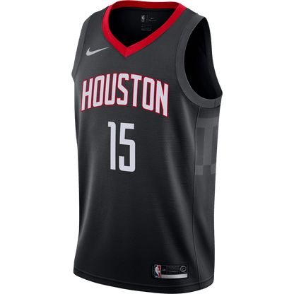 Reed Sheppard 15 Houston Rockets Black Statement Jersey - Elite Zone Sports