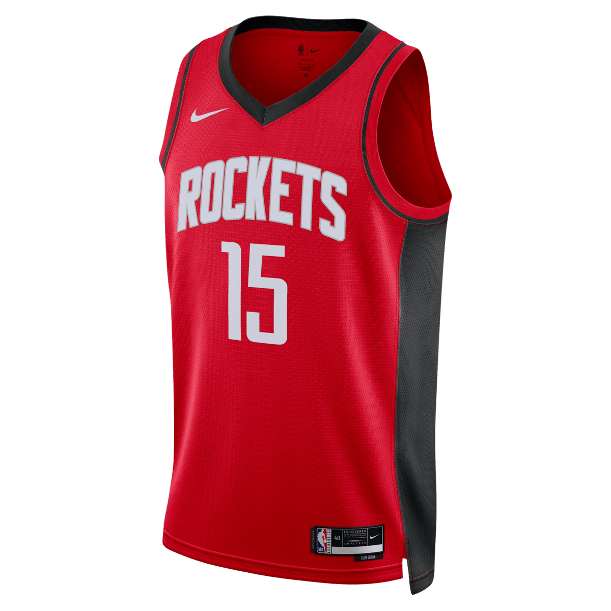 Reed Sheppard 15 Houston Rockets Red Icon Jersey - Elite Zone Sports