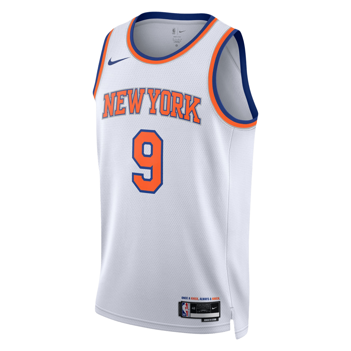 RJ Barrett 9 New York Knicks White Association Jersey - Elite Zone Sports