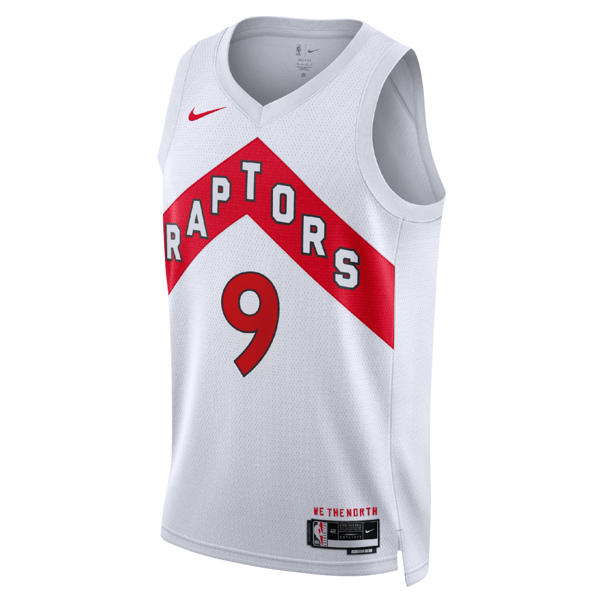 RJ Barrett 9 Toronto Raptors White Association Jersey - Elite Zone Sports