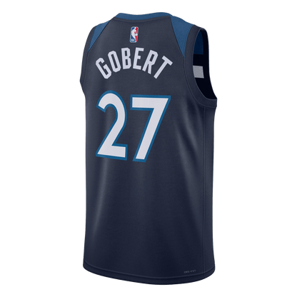 Rudy Gobert 27 Minnesota Timberwolves Navy Icon Jersey - Elite Zone Sports