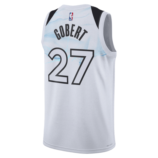Rudy Gobert 27 Minnesota Timberwolves White City Edition Jersey - Elite Zone Sports