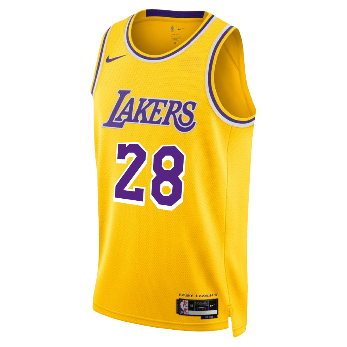 Rui Hachimura 28 Los Angeles Lakers Yellow Icon Jersey - Elite Zone Sports