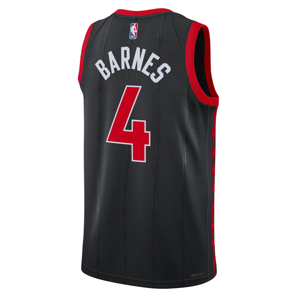 Scottie Barnes 4 Toronto Raptors Black Statement Jersey - Elite Zone Sports