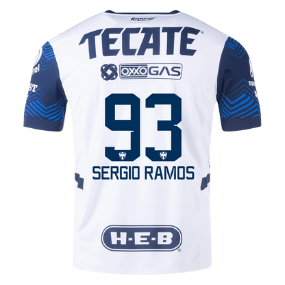 Sergio Ramos 93 Monterrey Rayados 24/25 Away Fans Soccer Jersey - Elite Zone Sports