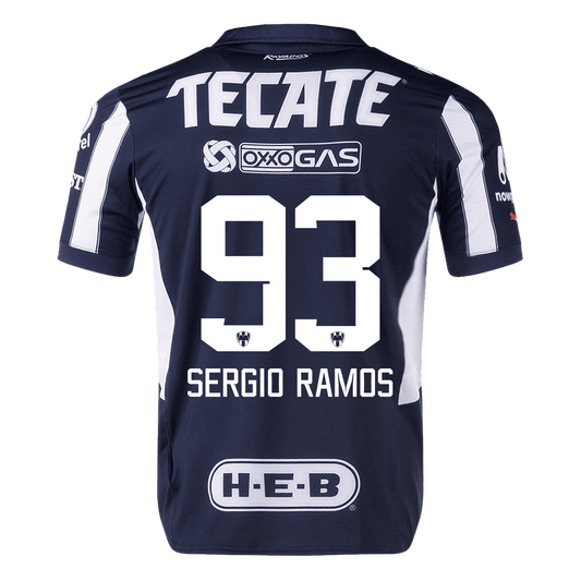 Sergio Ramos 93 Monterrey Rayados 24/25 Home Fans Soccer Jersey - Elite Zone Sports