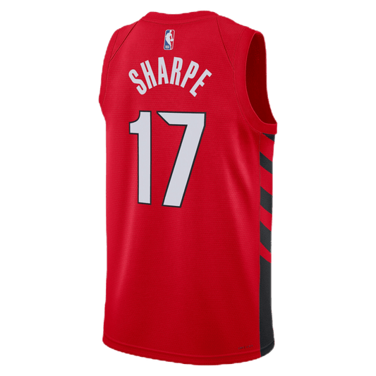 Shaedon Sharpe 17 Portland Trail Blazers Red Statement Jersey - Elite Zone Sports