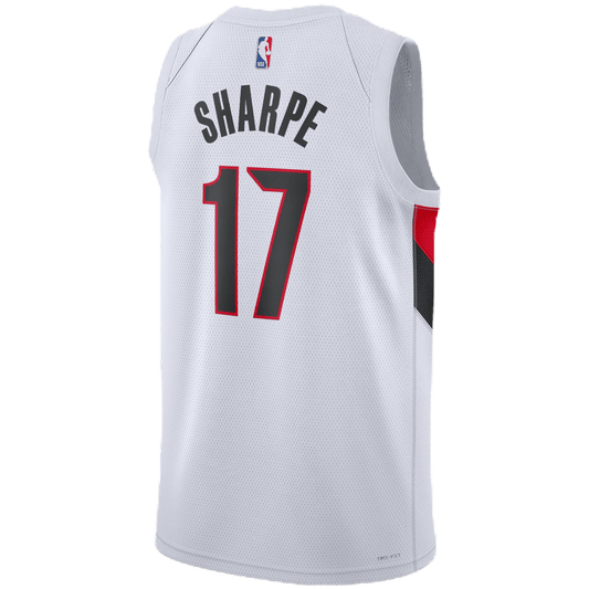Shaedon Sharpe 17 Portland Trail Blazers White Association Jersey - Elite Zone Sports