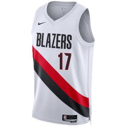Shaedon Sharpe 17 Portland Trail Blazers White Association Jersey - Elite Zone Sports