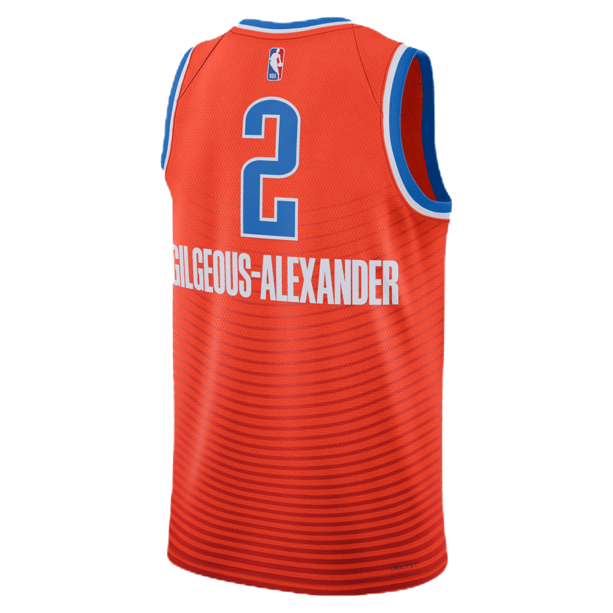 Shai Gilgeous - Alexander 2 Oklahoma City Thunder Orange Statement Jersey - Elite Zone Sports