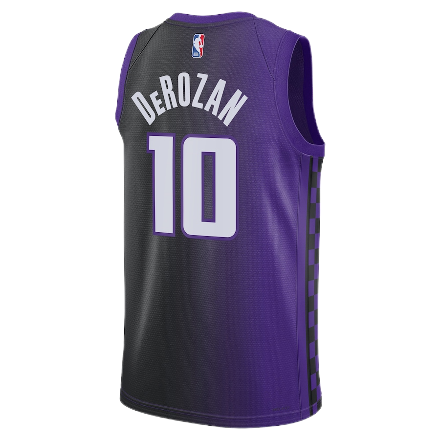 DeMar DeRozan #10 Sacramento Kings Purple Statement Jersey