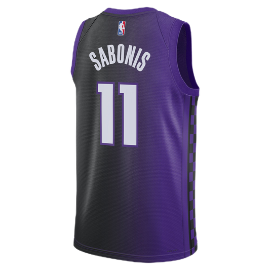 Domantas Sabonis #11 Sacramento Kings Purple Statement Jersey