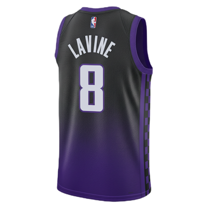 Zach LaVine #8 Sacramento Kings Purple Statement Jersey